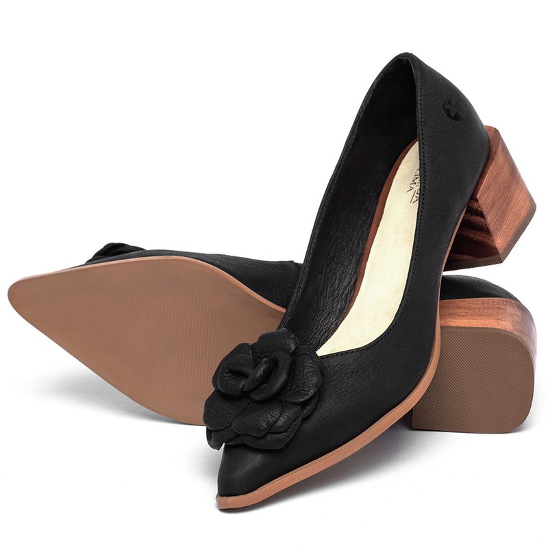 Laranja_Lima_Shoes_Sapatos_Femininos___Scarpin___Bico_Fino_Salto_de_5_cm_em_Couro_Preto_-_Codigo_-_9624_2