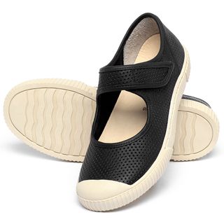 Tênis   Cano Baixo em Couro Preto - Codigo - 148077