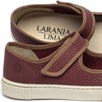 Laranja_Lima_Shoes_Sapatos_Femininos___Tenis___Cano_Baixo_em_Couro_Vermelho_-_Codigo_-_148077_5