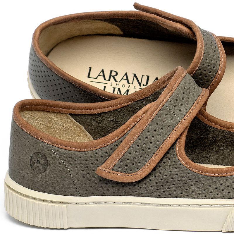 Laranja_Lima_Shoes_Sapatos_Femininos___Tenis___Cano_Baixo_em_Couro_Musgo_-_Codigo_-_148077_5