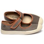 Laranja_Lima_Shoes_Sapatos_Femininos___Tenis___Cano_Baixo_em_Couro_Cinza_-_Codigo_-_148077_1