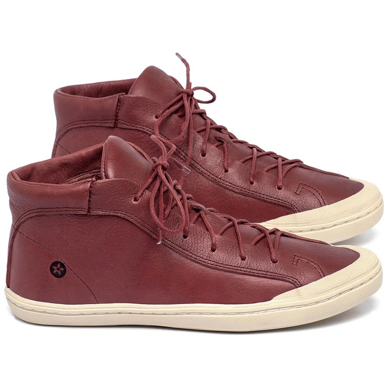 Laranja_Lima_Shoes_Sapatos_Femininos___Tenis___Cano_Alto_em_Couro_Vermelho_-_Codigo_-_141381_1