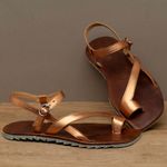 Laranja_Lima_Shoes_Sapatos_Femininos___Sandalia_Rasteira___Flat_em_Couro_Metalizado_-_Codigo_-_155022_3
