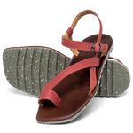 Laranja_Lima_Shoes_Sapatos_Femininos___Sandalia_Rasteira___Flat_em_Couro_Vermelho_-_Codigo_-_155022_2