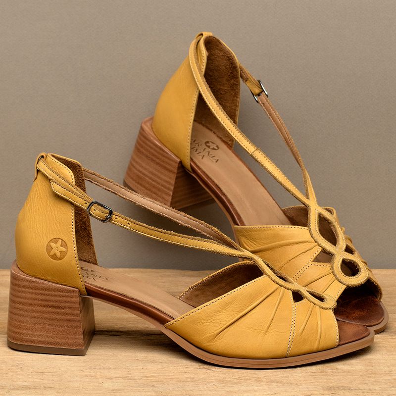 Laranja_Lima_Shoes_Sapatos_Femininos___Sandalia___Laranja_Lima_Shoes_Classic_Salto_de_5_cm_em_Couro_Amarelo_-_Codigo_-_157001_3
