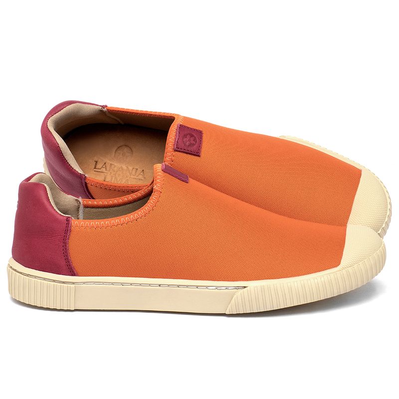 Laranja_Lima_Shoes_Sapatos_Femininos___Tenis___Cano_Baixo_em_Neoprene_Bicolor_-_Codigo_-_158001_1