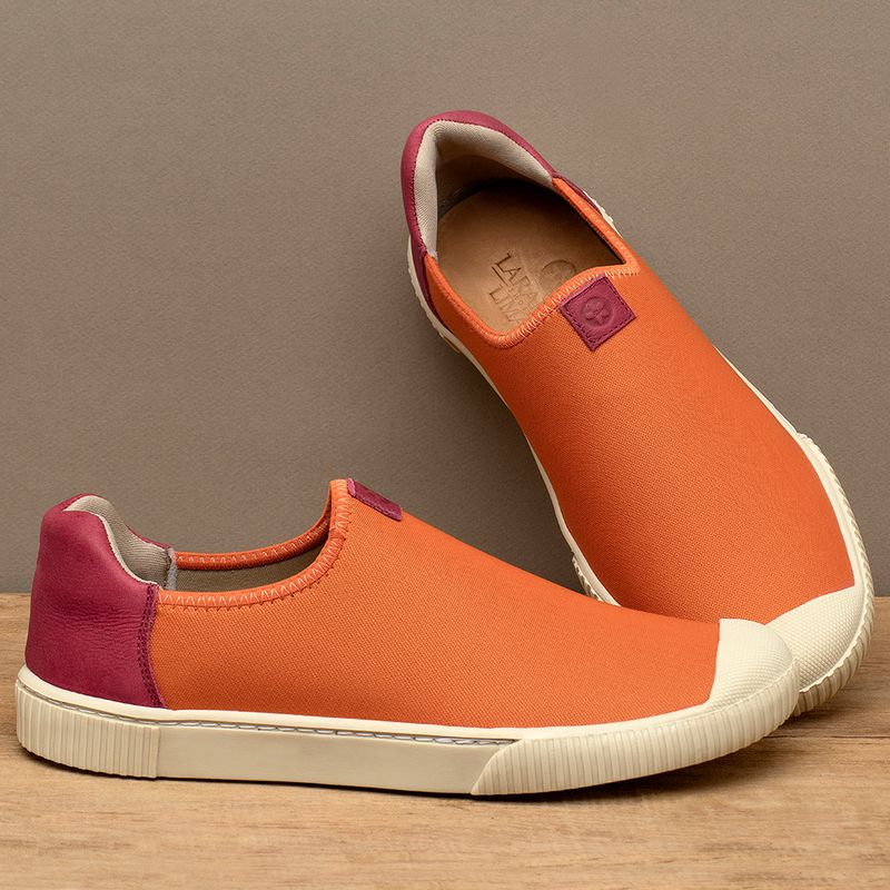 Laranja_Lima_Shoes_Sapatos_Femininos___Tenis___Cano_Baixo_em_Neoprene_Bicolor_-_Codigo_-_158001_3