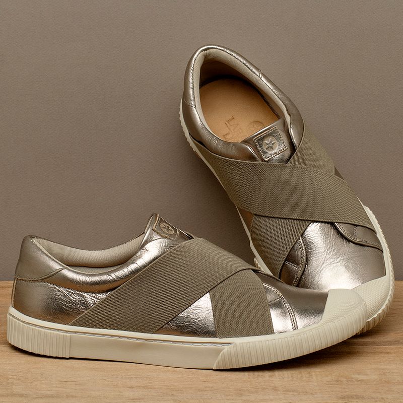 Laranja_Lima_Shoes_Sapatos_Femininos___Tenis___Cano_Baixo_em_Couro_Metalizado_-_Codigo_-_158002_3