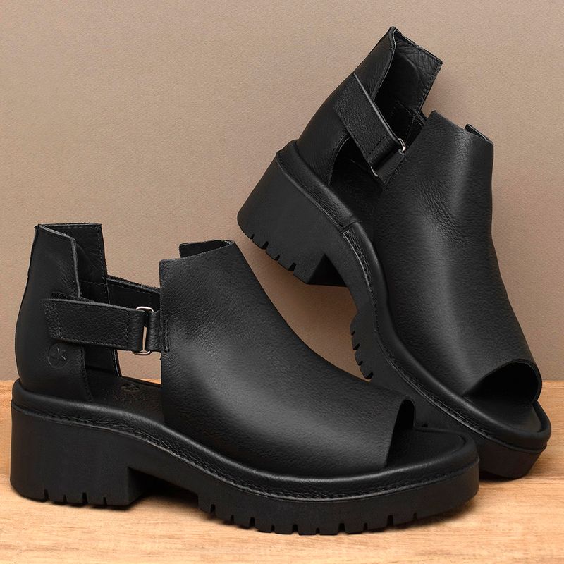 Laranja_Lima_Shoes_Sapatos_Femininos___Sandalia___Boho_Salto_de_5_cm_em_Couro_Preto_-_Codigo_-_153075_3
