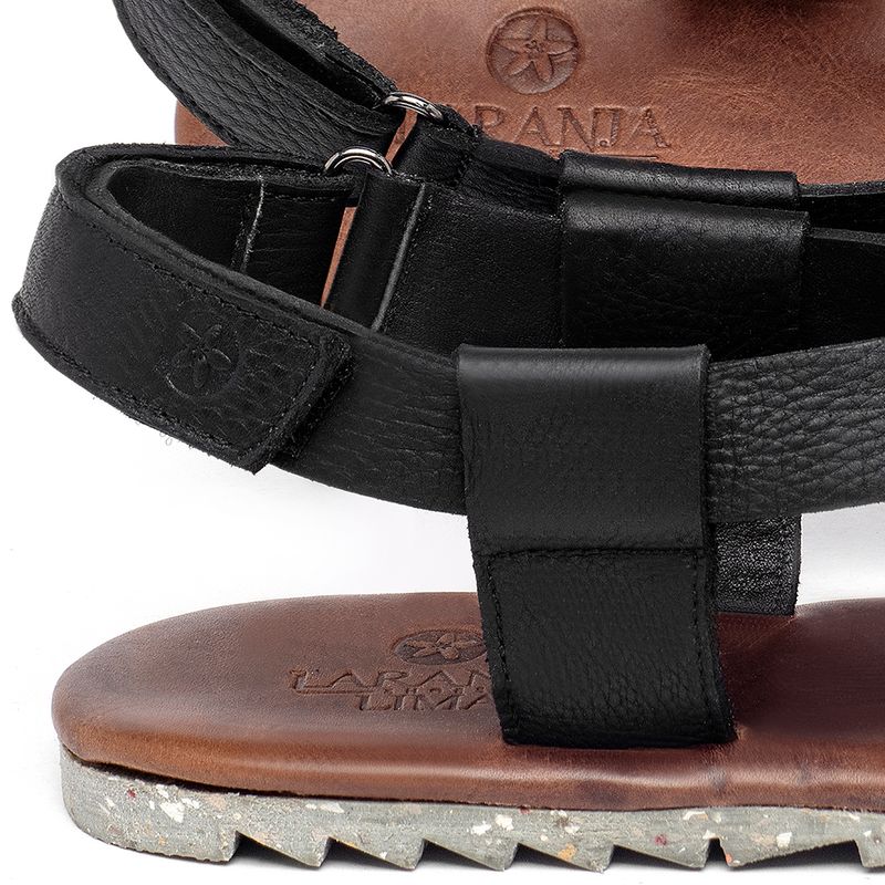 Laranja_Lima_Shoes_Sapatos_Femininos___Sandalia_Rasteira___Flat_Preto_-_Codigo_-_155021_5