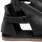 Laranja_Lima_Shoes_Sapatos_Femininos___Sandalia_Rasteira___Flat_em_Couro_Preto_-_Codigo_-_156024_5