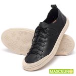 Laranja_Lima_Shoes_Sapatos_Masculinos___Tenis_Masculino___Cano_Baixo_em_Couro_Preto_-_Codigo_-_141142_2