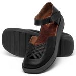 Laranja_Lima_Shoes_Sapatos_Femininos___Sandalia___Boho_Salto_de_4_cm_em_Couro_Preto_-_Codigo_-_3981_2