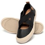Laranja_Lima_Shoes_Sapatos_Femininos___Tenis___Cano_Baixo_em_Couro_Preto_-_Codigo_-_153070_2