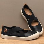 Laranja_Lima_Shoes_Sapatos_Femininos___Tenis___Cano_Baixo_em_Couro_Preto_-_Codigo_-_153070_3