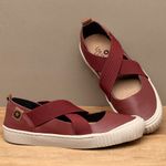 Laranja_Lima_Shoes_Sapatos_Femininos___Tenis___Cano_Baixo_em_Couro_Vermelho_-_Codigo_-_153070_3