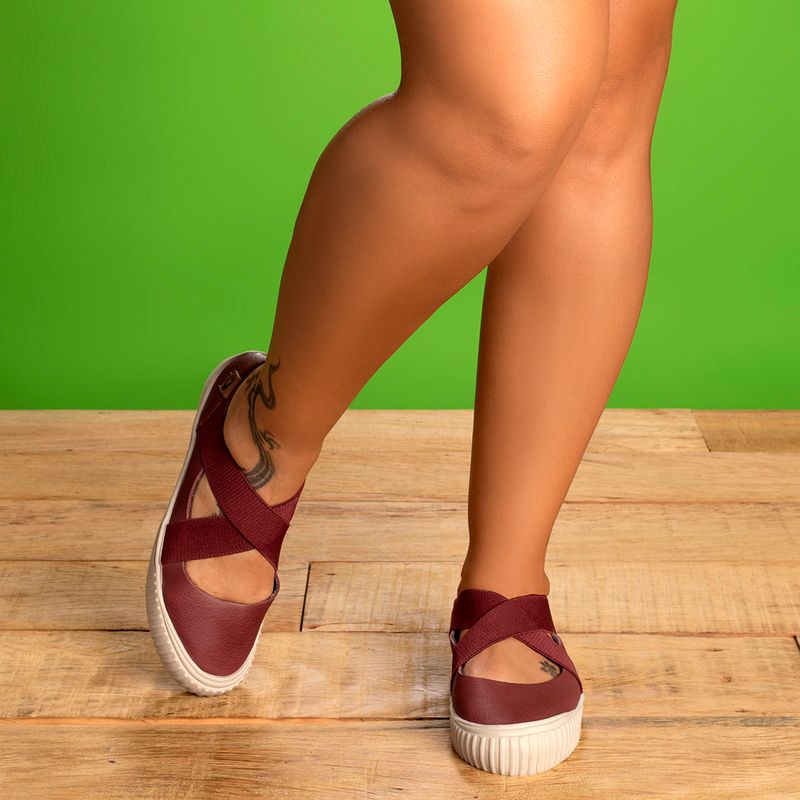 Laranja_Lima_Shoes_Sapatos_Femininos___Tenis___Cano_Baixo_em_Couro_Vermelho_-_Codigo_-_153070_7