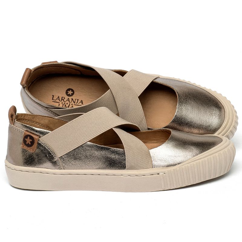 Laranja_Lima_Shoes_Sapatos_Femininos___Tenis___Cano_Baixo_em_Couro_Metalizado_-_Codigo_-_153070_1