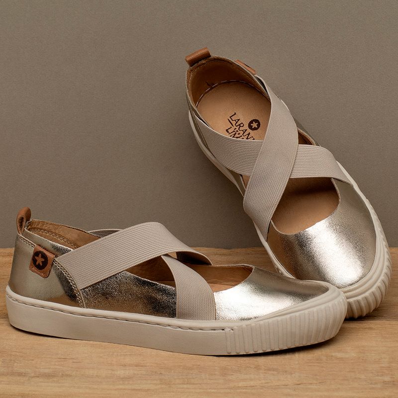 Laranja_Lima_Shoes_Sapatos_Femininos___Tenis___Cano_Baixo_em_Couro_Metalizado_-_Codigo_-_153070_3