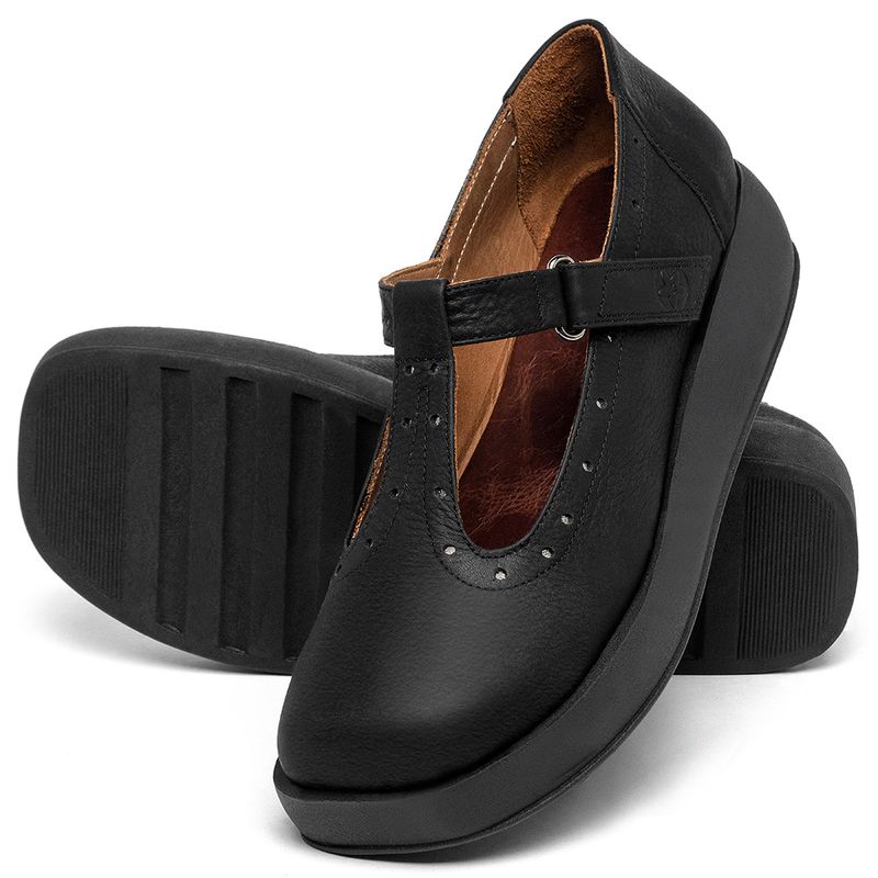 Laranja_Lima_Shoes_Sapatos_Femininos___Sandalia___Boho_Salto_de_4_cm_em_Couro_Preto_-_Codigo_-_3978_2