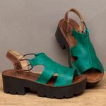 Laranja_Lima_Shoes_Sapatos_Femininos___Anabela___Flatform_Salto_de_5_cm_em_Couro_Verde_-_Codigo_-_141346_4