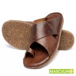 Laranja_Lima_Shoes_Sapatos_Masculinos___Rasteira_em_Couro_Marrom_-_Codigo_-_156058_2