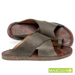 Laranja_Lima_Shoes_Sapatos_Masculinos___Rasteira_em_Couro_Musgo_-_Codigo_-_156058_1