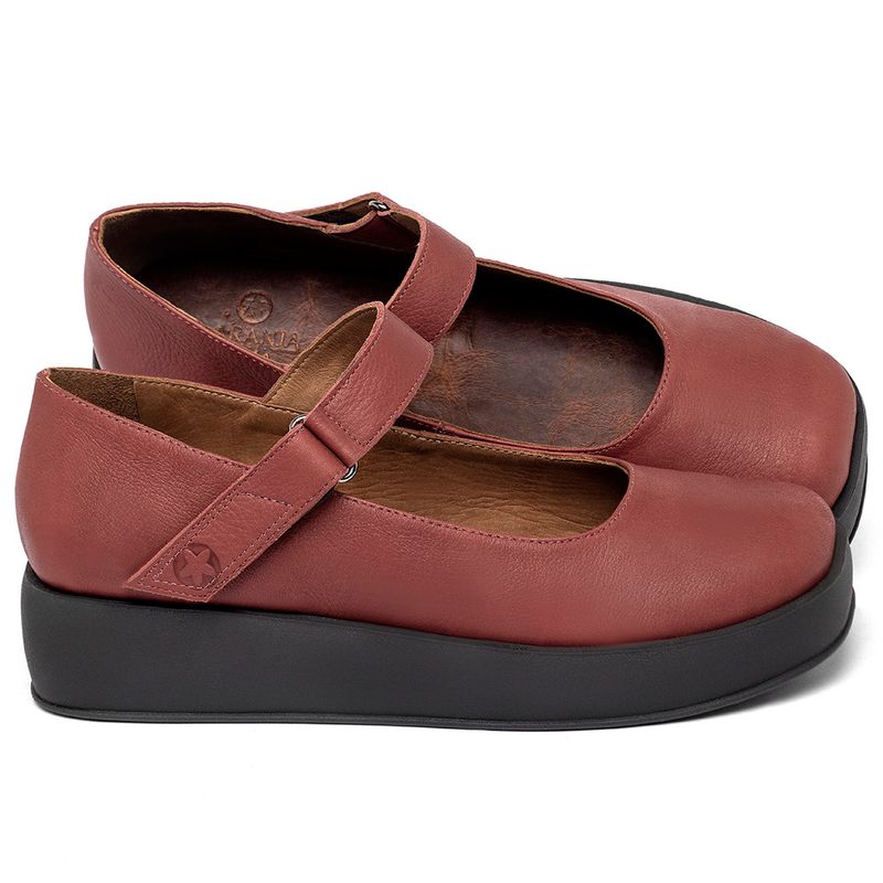 Laranja_Lima_Shoes_Sapatos_Femininos___Sandalia___Boho_Salto_de_4_cm_em_Couro_Vermelho_-_Codigo_-_3975_1