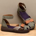 Laranja_Lima_Shoes_Sapatos_Femininos___Sandalia___Boho_Salto_de_4_cm_em_Couro_Musgo_-_Codigo_-_3971_3