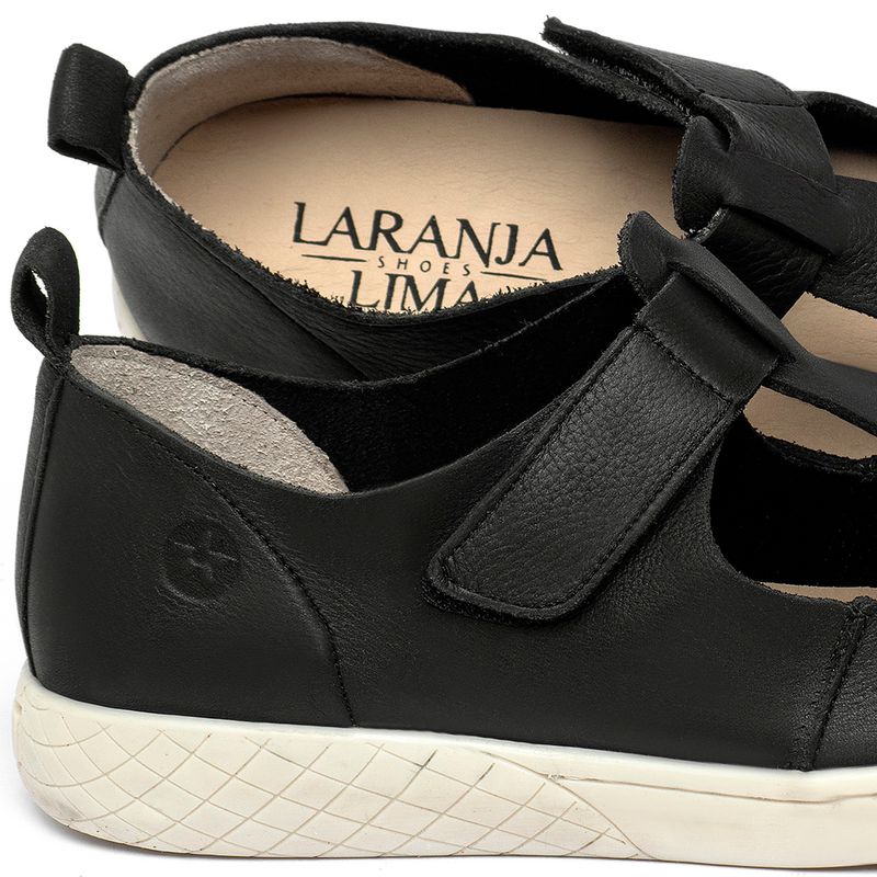 Laranja_Lima_Shoes_Sapatos_Femininos___Tenis___Cano_Baixo_em_Couro_Preto_-_Codigo_-_148085_5