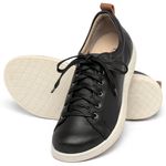 Laranja_Lima_Shoes_Sapatos_Femininos___Tenis___Cano_Baixo_em_Couro_Preto_-_Codigo_-_148083_2