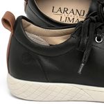 Laranja_Lima_Shoes_Sapatos_Femininos___Tenis___Cano_Baixo_em_Couro_Preto_-_Codigo_-_148083_5