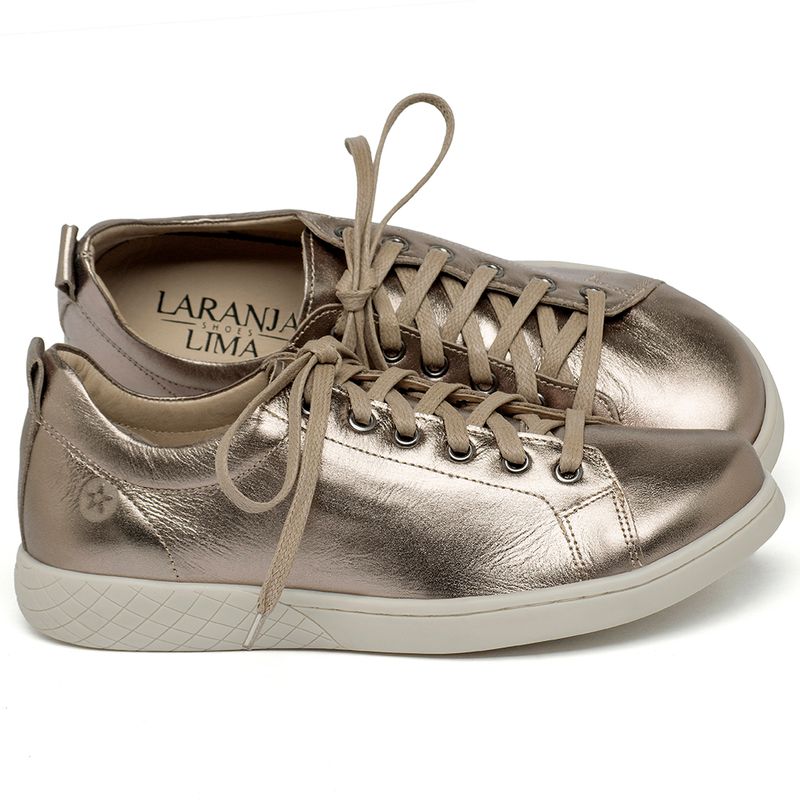 Laranja_Lima_Shoes_Sapatos_Femininos___Tenis___Cano_Baixo_em_Couro_Metalizado_-_Codigo_-_148083_1