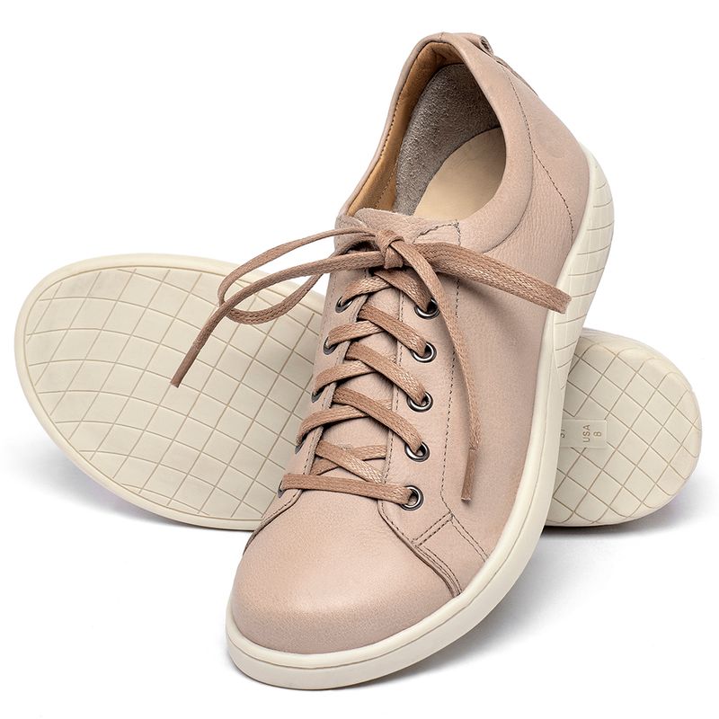 Laranja_Lima_Shoes_Sapatos_Femininos___Tenis___Cano_Baixo_em_Couro_Nude_-_Codigo_-_148083_2