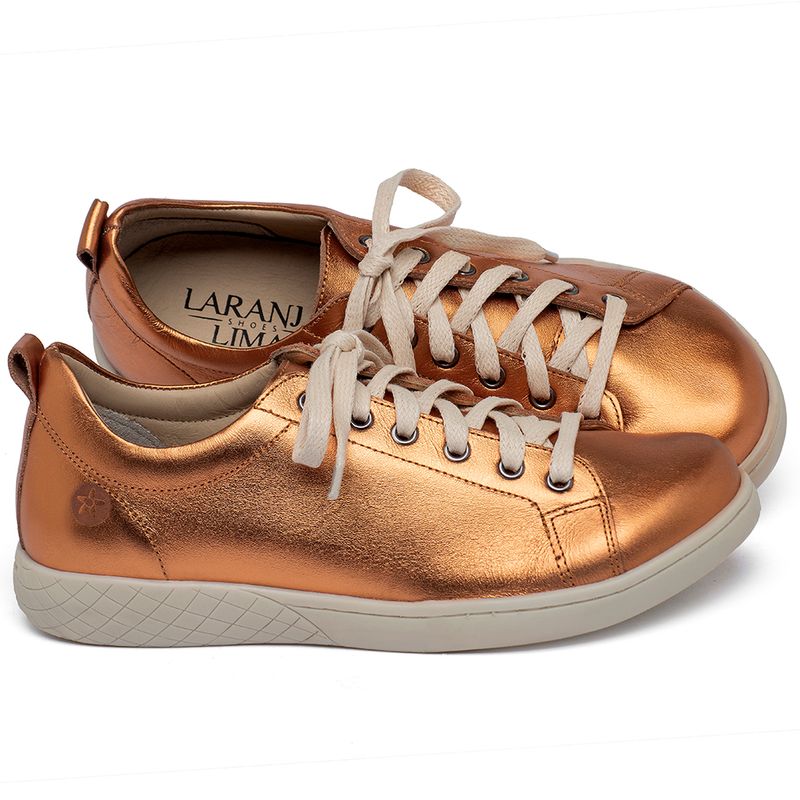 Laranja_Lima_Shoes_Sapatos_Femininos___Tenis___Cano_Baixo_em_Couro_Metalizado_-_Codigo_-_148083_1