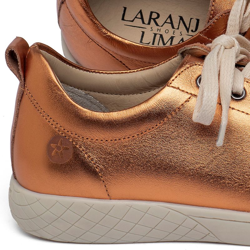 Laranja_Lima_Shoes_Sapatos_Femininos___Tenis___Cano_Baixo_em_Couro_Metalizado_-_Codigo_-_148083_5