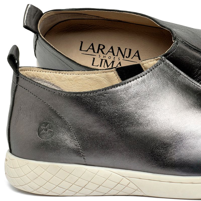 Laranja_Lima_Shoes_Sapatos_Femininos___Tenis___Cano_Baixo_em_Couro_Metalizado_-_Codigo_-_148084_5