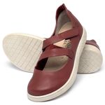Laranja_Lima_Shoes_Sapatos_Femininos___Tenis___Cano_Baixo_em_Couro_Vermelho_-_Codigo_-_148086_2