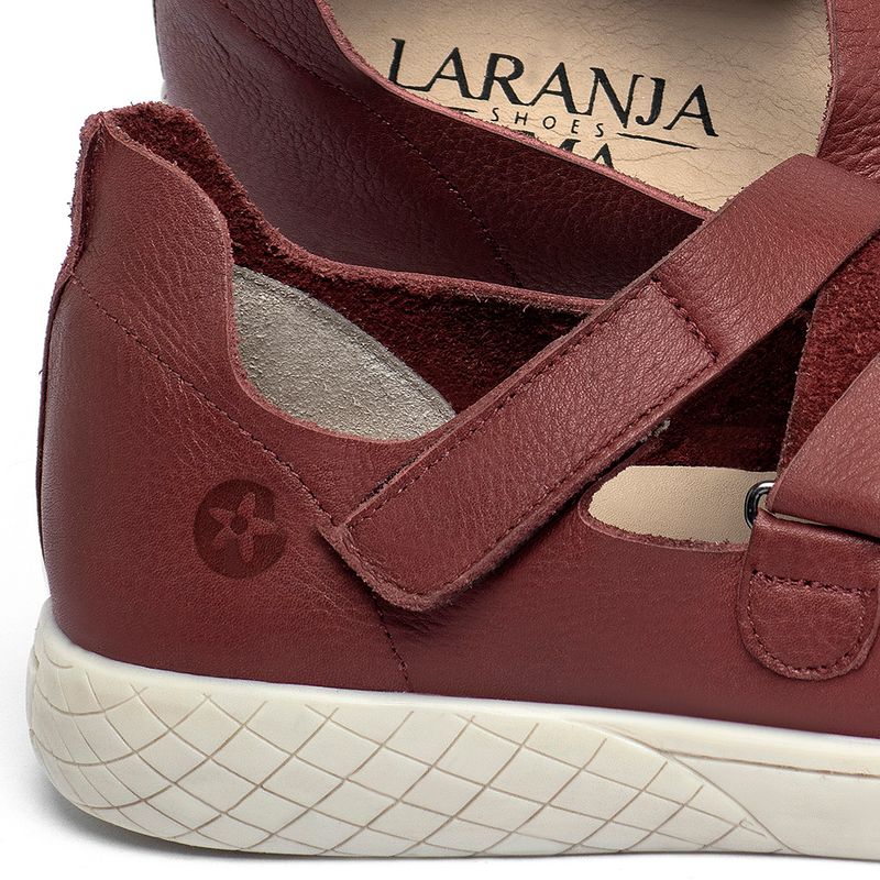 Laranja_Lima_Shoes_Sapatos_Femininos___Tenis___Cano_Baixo_em_Couro_Vermelho_-_Codigo_-_148086_5