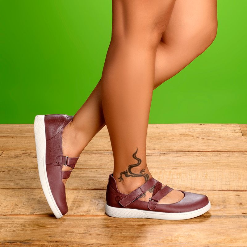 Laranja_Lima_Shoes_Sapatos_Femininos___Tenis___Cano_Baixo_em_Couro_Vermelho_-_Codigo_-_148086_8