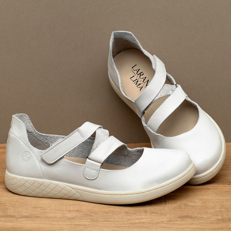 Laranja_Lima_Shoes_Sapatos_Femininos___Tenis___Cano_Baixo_em_Couro_Off-White_-_Codigo_-_148086_3