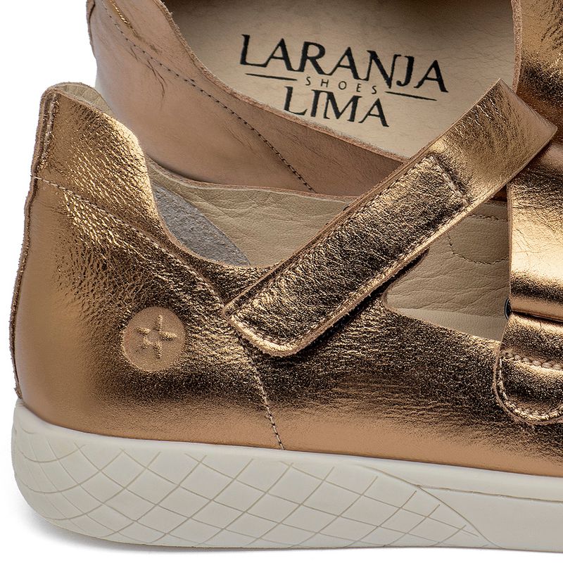 Laranja_Lima_Shoes_Sapatos_Femininos___Tenis___Cano_Baixo_em_Couro_Metalizado_-_Codigo_-_148086_5