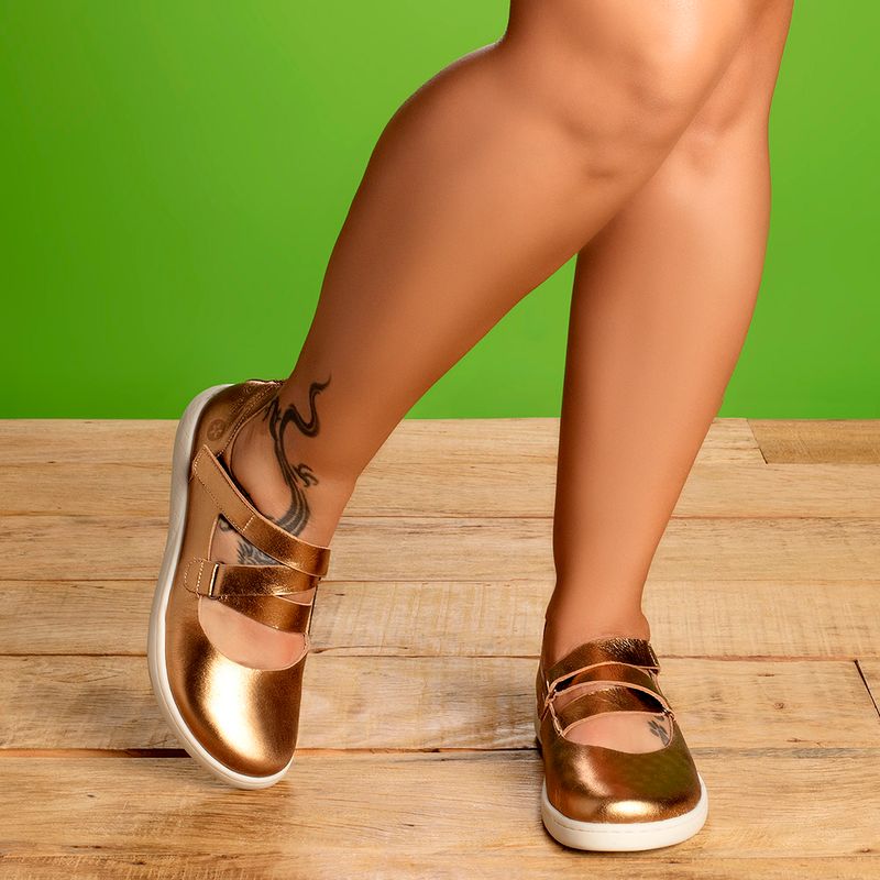 Laranja_Lima_Shoes_Sapatos_Femininos___Tenis___Cano_Baixo_em_Couro_Metalizado_-_Codigo_-_148086_7
