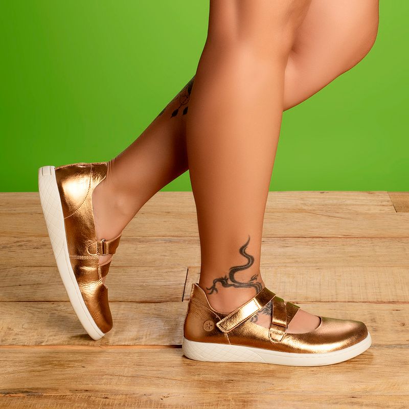 Laranja_Lima_Shoes_Sapatos_Femininos___Tenis___Cano_Baixo_em_Couro_Metalizado_-_Codigo_-_148086_8