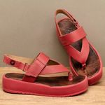 Laranja_Lima_Shoes_Sapatos_Femininos___Sandalia___Boho_Salto_de_4_cm_em_Couro_Vermelho_-_Codigo_-_153076_3