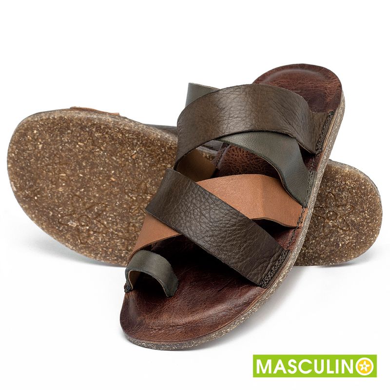 Laranja_Lima_Shoes_Sapatos_Masculinos___Rasteira_em_Couro_Cafe_-_Codigo_-_156052_2