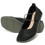 Laranja_Lima_Shoes_Sapatos_Femininos___Sapatilha___Bico_Quadrado_em_Couro_Preto_-_Codigo_-_9617_2