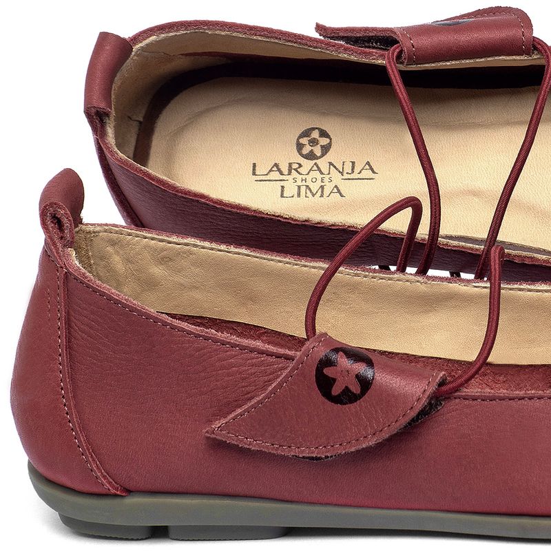 Laranja_Lima_Shoes_Sapatos_Femininos___Sapatilha___Bico_Quadrado_em_Couro_Vermelho_-_Codigo_-_9617_5