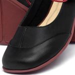 Laranja_Lima_Shoes_Sapatos_Femininos___Sapatilha___Bico_Quadrado_em_Couro_Preto_-_Codigo_-_9617_6