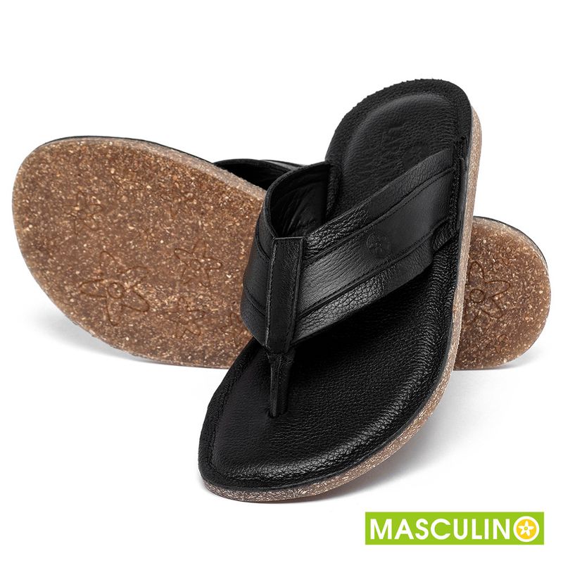 Laranja_Lima_Shoes_Sapatos_Masculinos___Rasteira_em_Couro_Preto_-_Codigo_-_156054_2